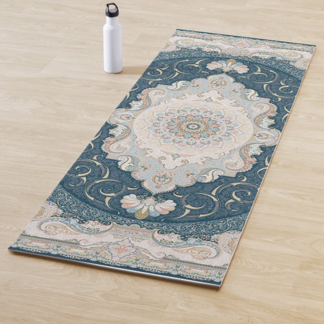 Antique Turkish Persian Carpet Rug  Yoga Mat (In Situ)