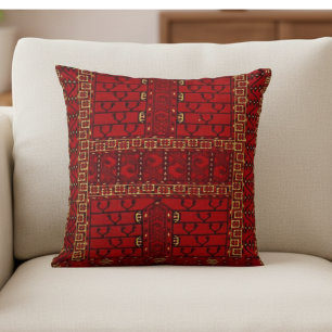Antique Turkmen    design Throw Pillow