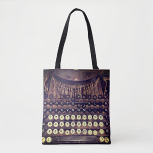Antique Typewriter Tote Bag