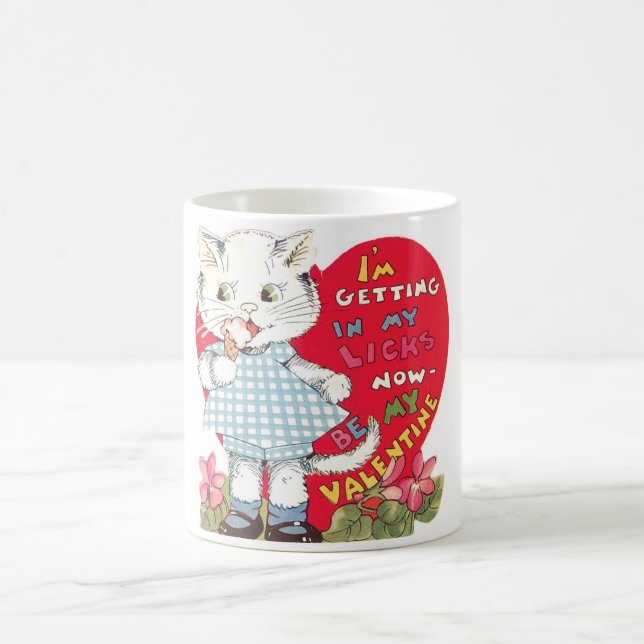 Antique Valentine Coffee Mug (Center)
