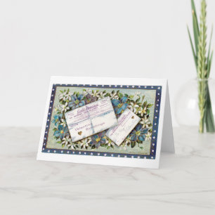 Antique Valentine Holiday Card