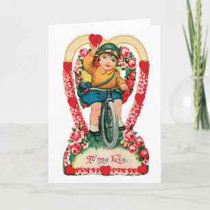 Antique Valentine Holiday Card