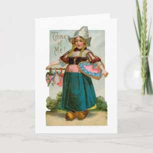 Antique Valentine Holiday Card