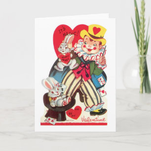 Antique Valentine Holiday Card