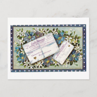 Antique Valentine Holiday Postcard