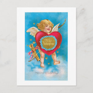Antique Valentine Holiday Postcard