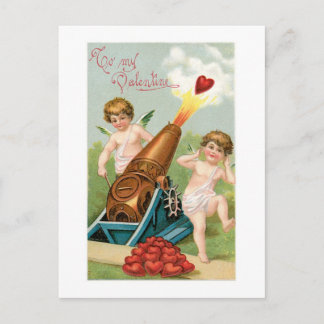 Antique Valentine Holiday Postcard