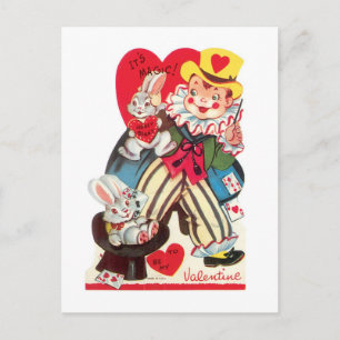 Antique Valentine Holiday Postcard
