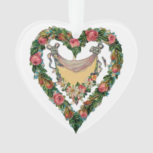 Antique Valentine Ornament (Front)