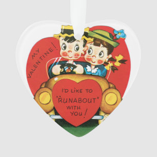 Antique Valentine Ornament