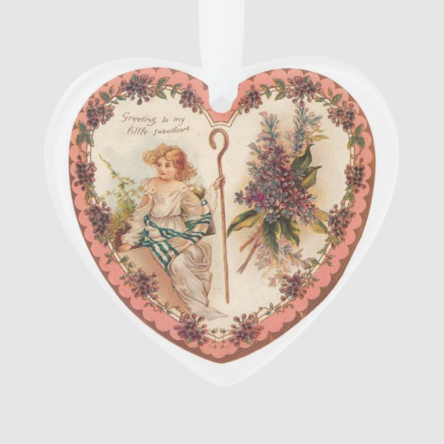 Antique Valentine Ornament (Front)
