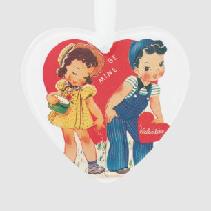 Antique Valentine Ornament