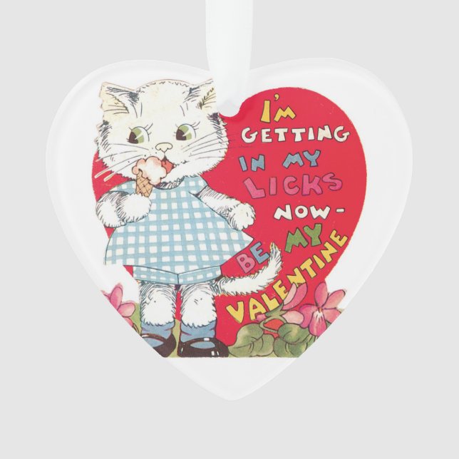 Antique Valentine Ornament (Front)