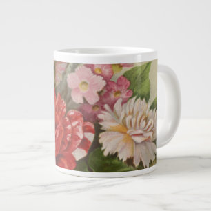 Antique Valentine's Day, L. Prang & Co., 1882  Large Coffee Mug