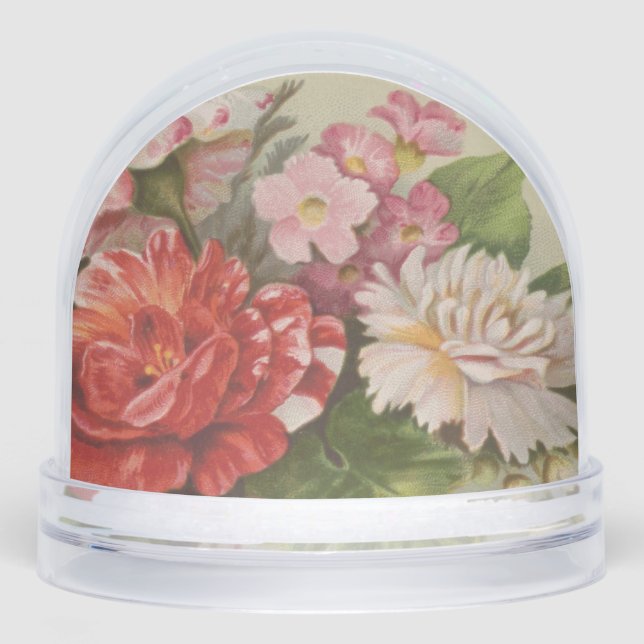 Antique Valentine's Day, L. Prang & Co., 1882  Snowglobe (Front)