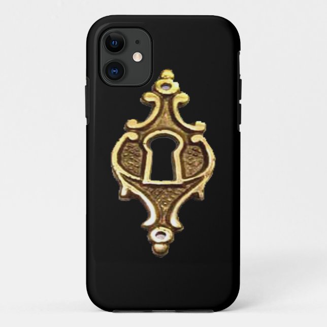 Antique Victorian Key Hole Case-Mate iPhone Case (Back)
