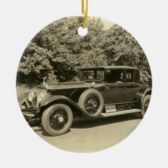 Antique vieille voiture- Ornement (Devant)