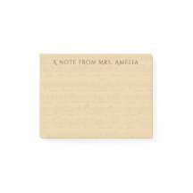 Antique Vintage Musical Score Sheet Music Teacher 