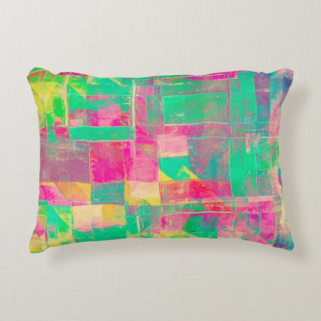 Antique vintage textured background. With differen Accent Pillow (Front)