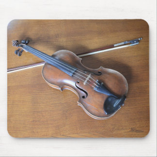 Antique Violin Mouse Pad