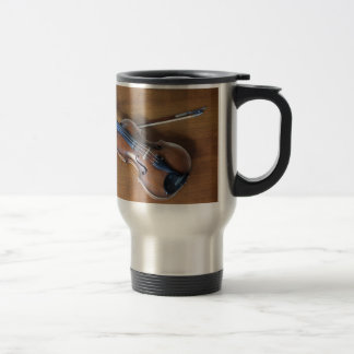 Antique Violin Travel Mug
