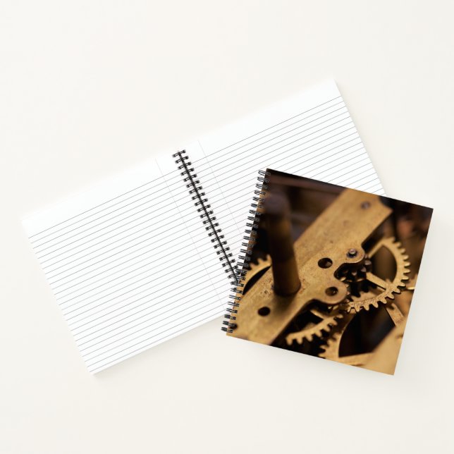 Antique Watch Internal Parts Notebook (Inside)