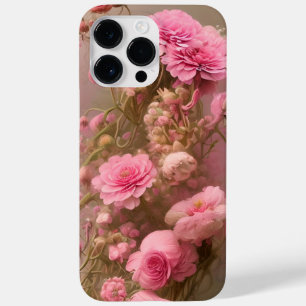 ANTIQUE WATERCOLOR PINK FLOWERS Case-Mate iPhone 14 PRO MAX CASE