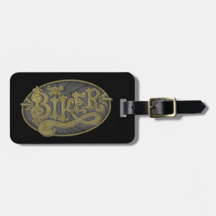 Antique Western Biker Luggage Tag