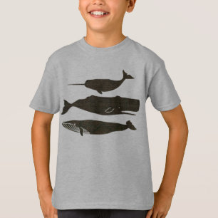 Antique Whale Nautical: Vintage Sea Life T-Shirt