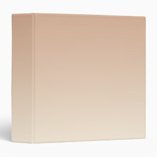 Antique White and Antique Brass Gradient Colours Binder