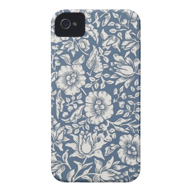Antique William Morris Design iPhone 4/4S Case (Back)