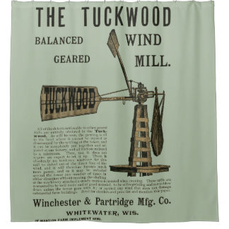 Antique Wind Mill The Tuckwood Whitewater Wis 1889