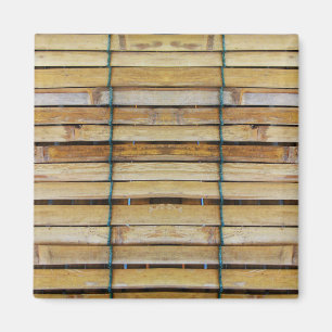 Antique Wooden Timber Wood Slats Magnet