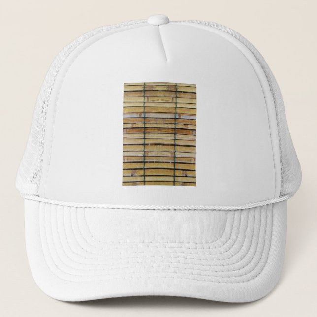 Antique Wooden Timber Wood Slats Trucker Hat (Front)