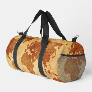 Antique World Map Duffle Bag