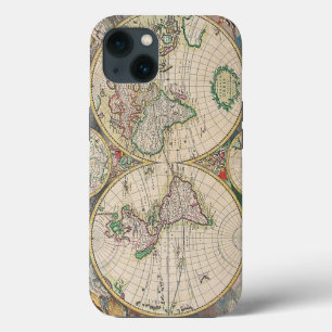 Antique World Map iPhone 13 Case