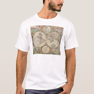 Antique World Map T-Shirt