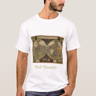 Antique World Map T-Shirt