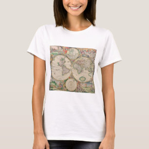 Antique World Map T-Shirt