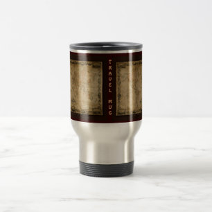 Antique World Map Travel Mug