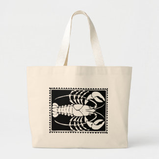 Antique Zodiac Astrology Cancer Totebag Large Tote Bag