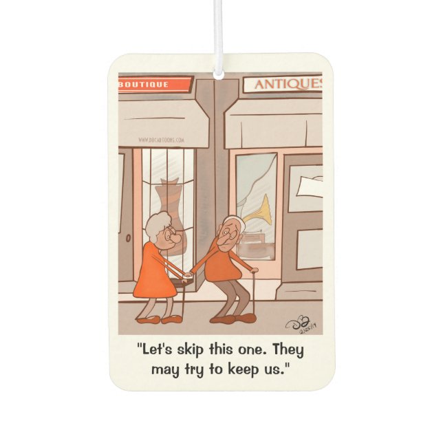 Antiques Air Freshener (Front)