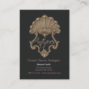 Antiques business card