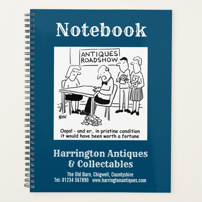 Antiques Expert Drops an Antique. Collector's Planner (Front)