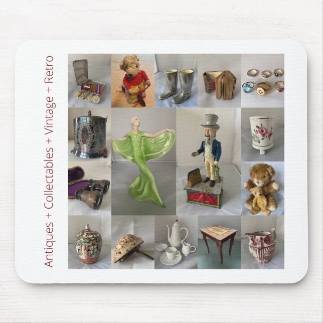 Antiques Mouse Pad (Front)