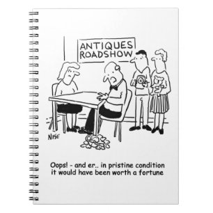 Antiques Roadshow expert drops a valuable item Notebook