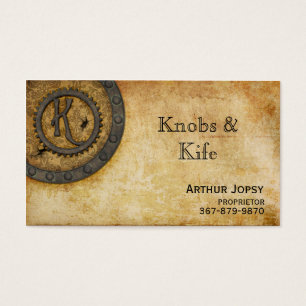 Antiquité K de monogramme de Steampunk