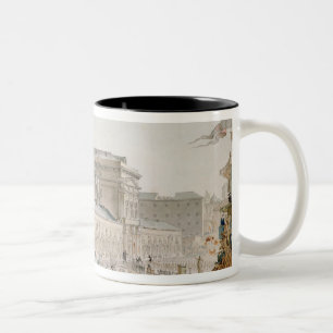 Antiquities found at Herculaneum Two-Tone Coffee Mug