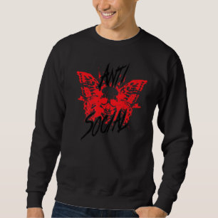 Antisocial Butterfly  For Introvert  2 Sweatshirt
