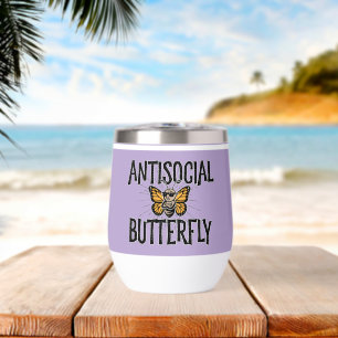 Antisocial Butterfly - funny hermit